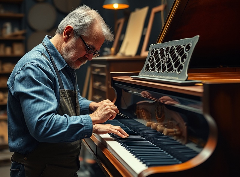 Restauration piano ancien au Maroc – PIANOMENARA