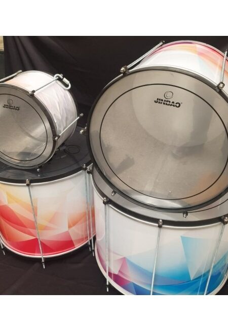 Kits tambours marches rythmiques aluminium